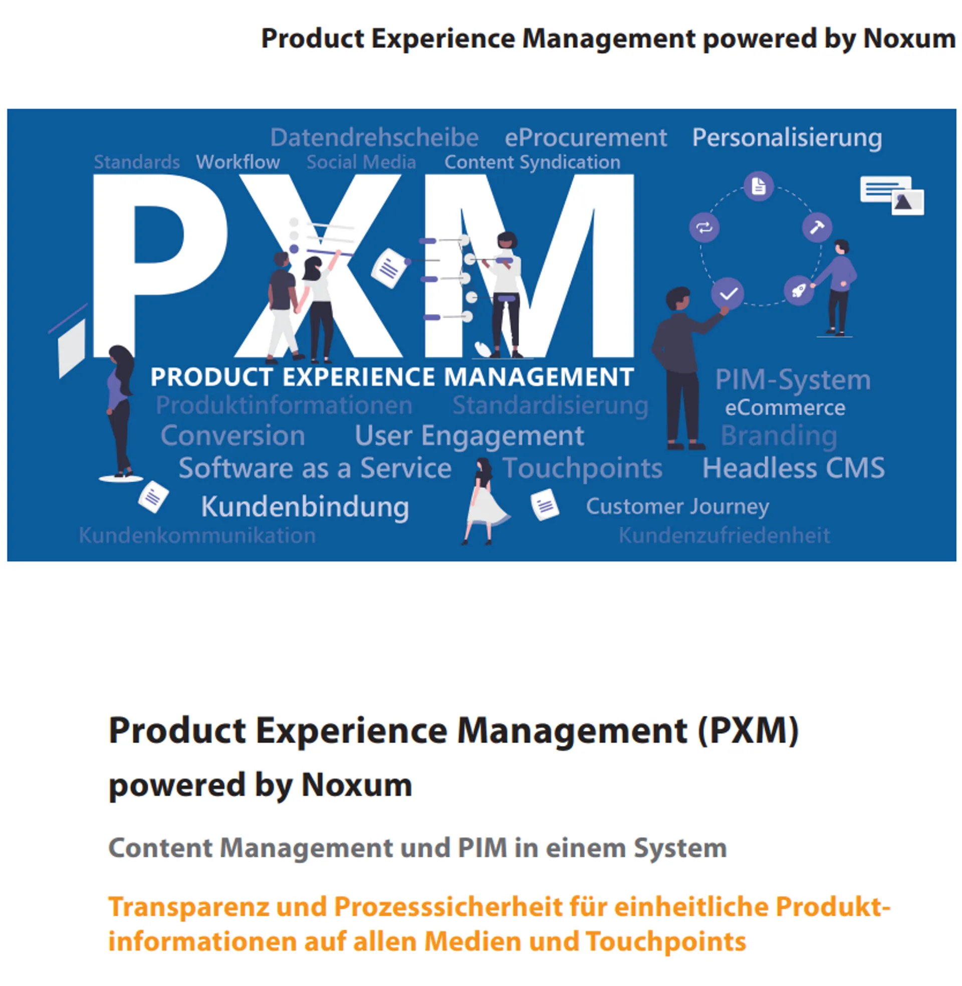Noxum – Product Experience Management