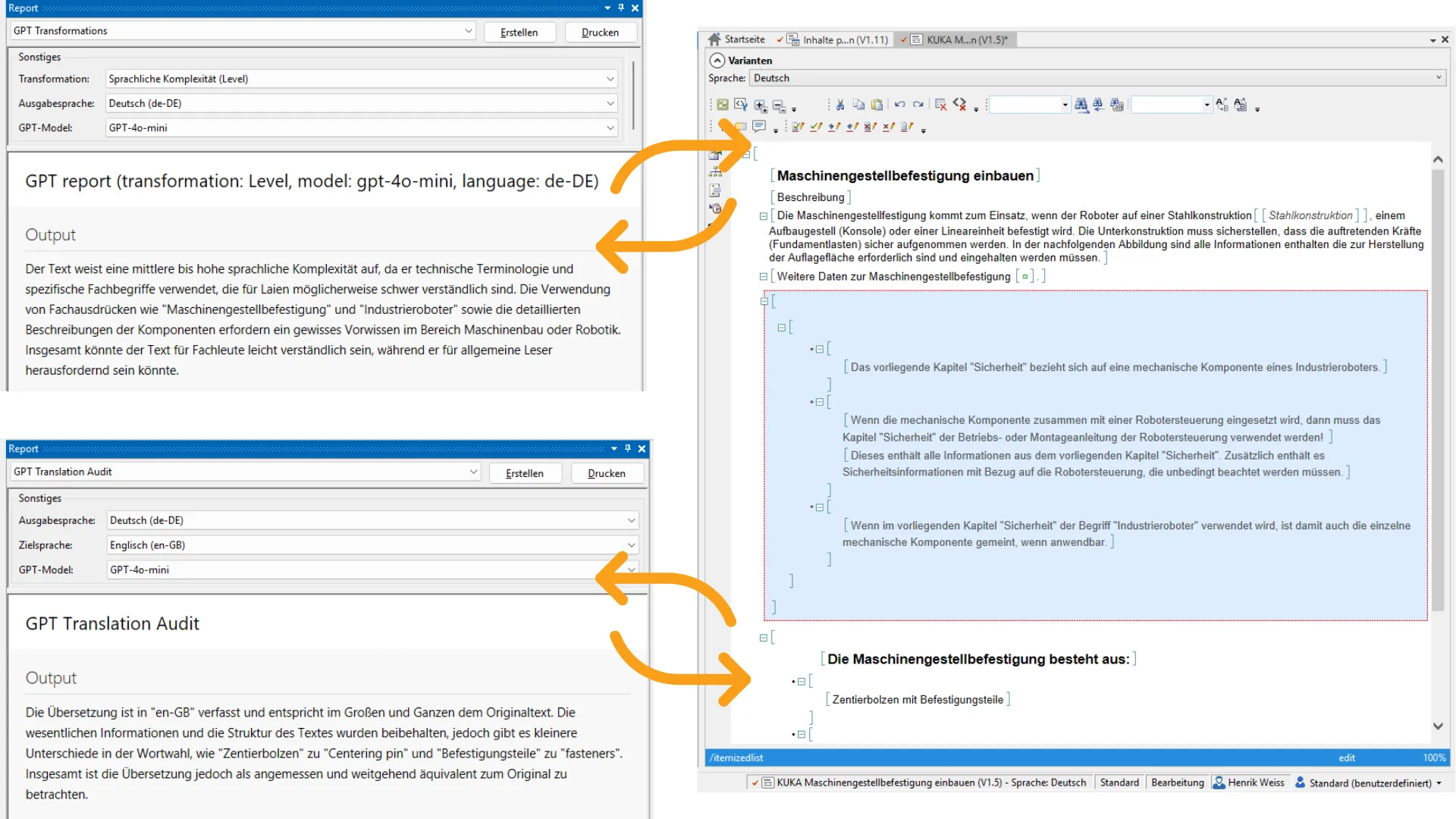 AI translation and complexity features in Publishing Studio 6
